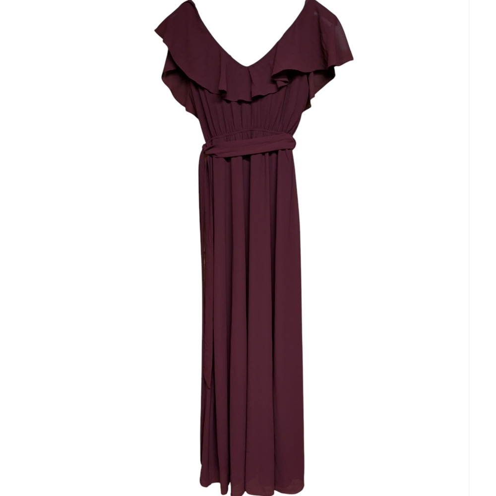 Baltic Born Katya Ruffle Maxi Dress Size Small New with Tag - Picture 2 of 9